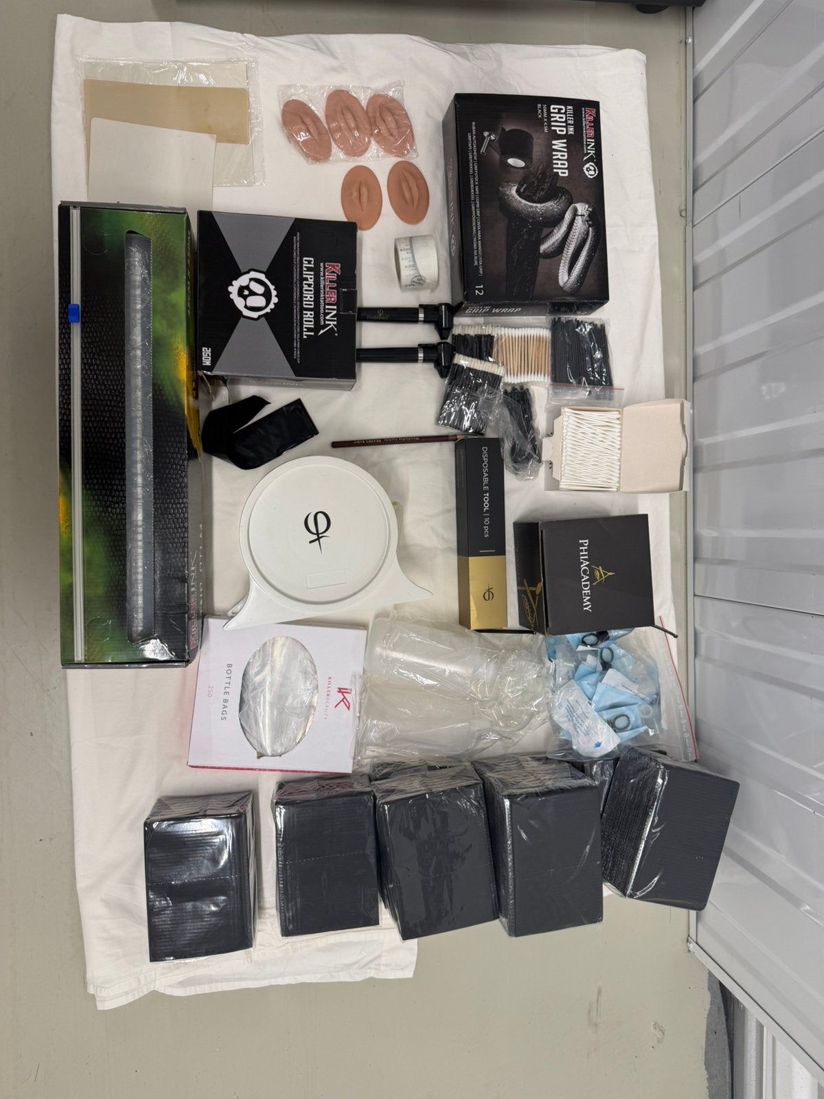 Phi brow PMU tattoo set professioneel gebruik hygiene, Ophalen of Verzenden, Zo goed als nieuw