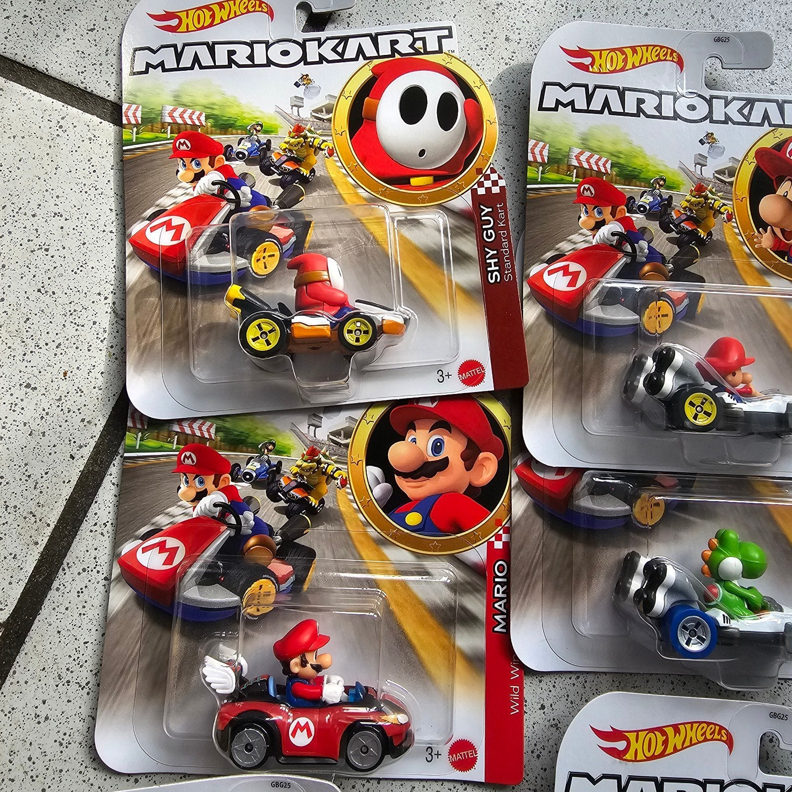 Hot Wheels Mario Kart - Diverse karakters per stuk, Nieuw, Ophalen of Verzenden, Service.nl@mattel.com, Mattel