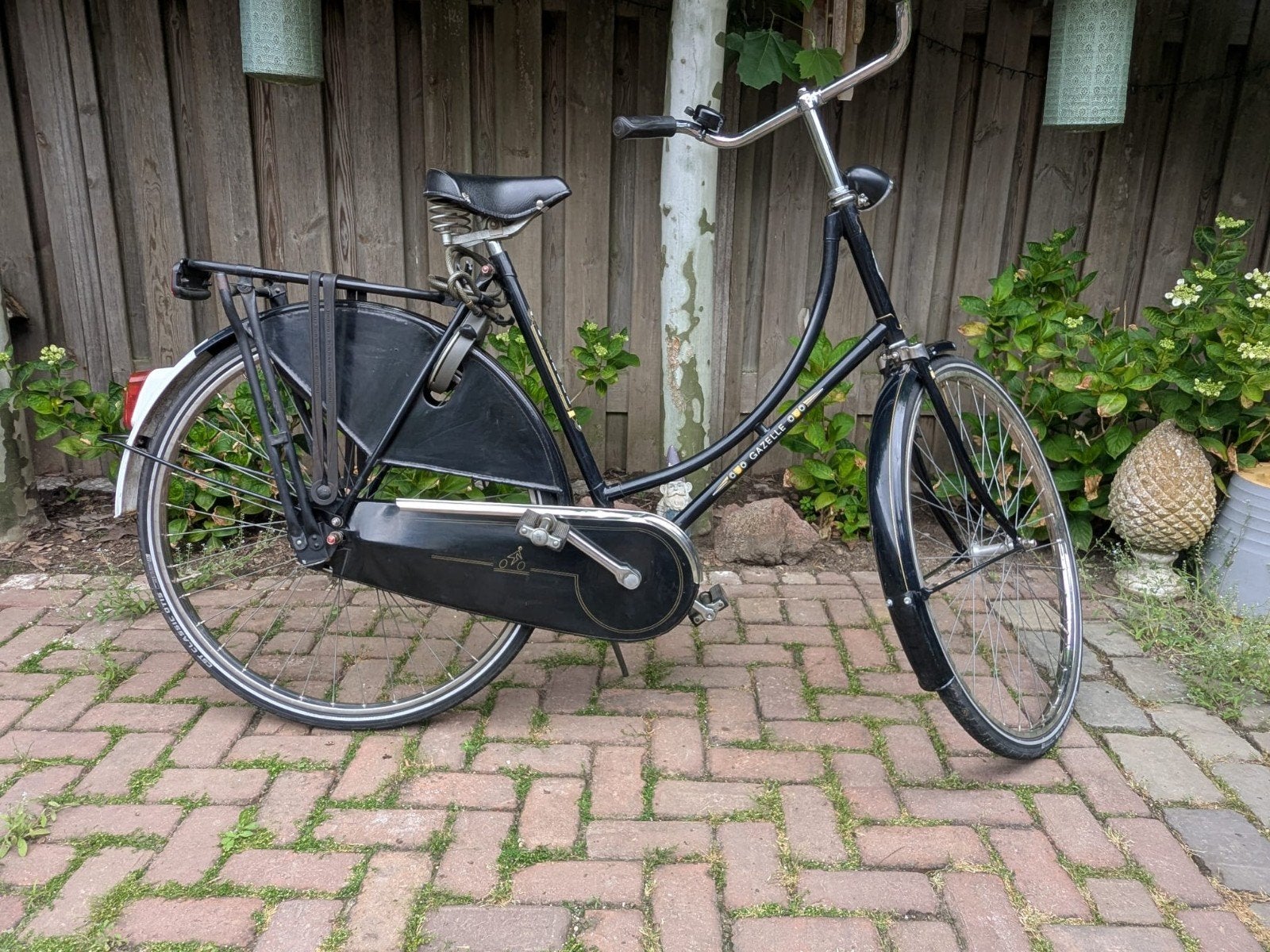 Gazelle omafiets met terugtraprem, 56 cm of meer, Ophalen, Gebruikt