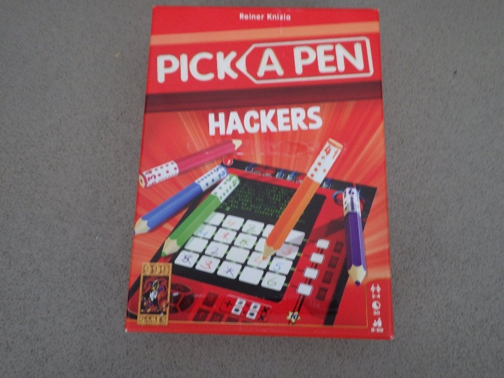 Pick a pen Hackers 999 GAMES, Ophalen of Verzenden