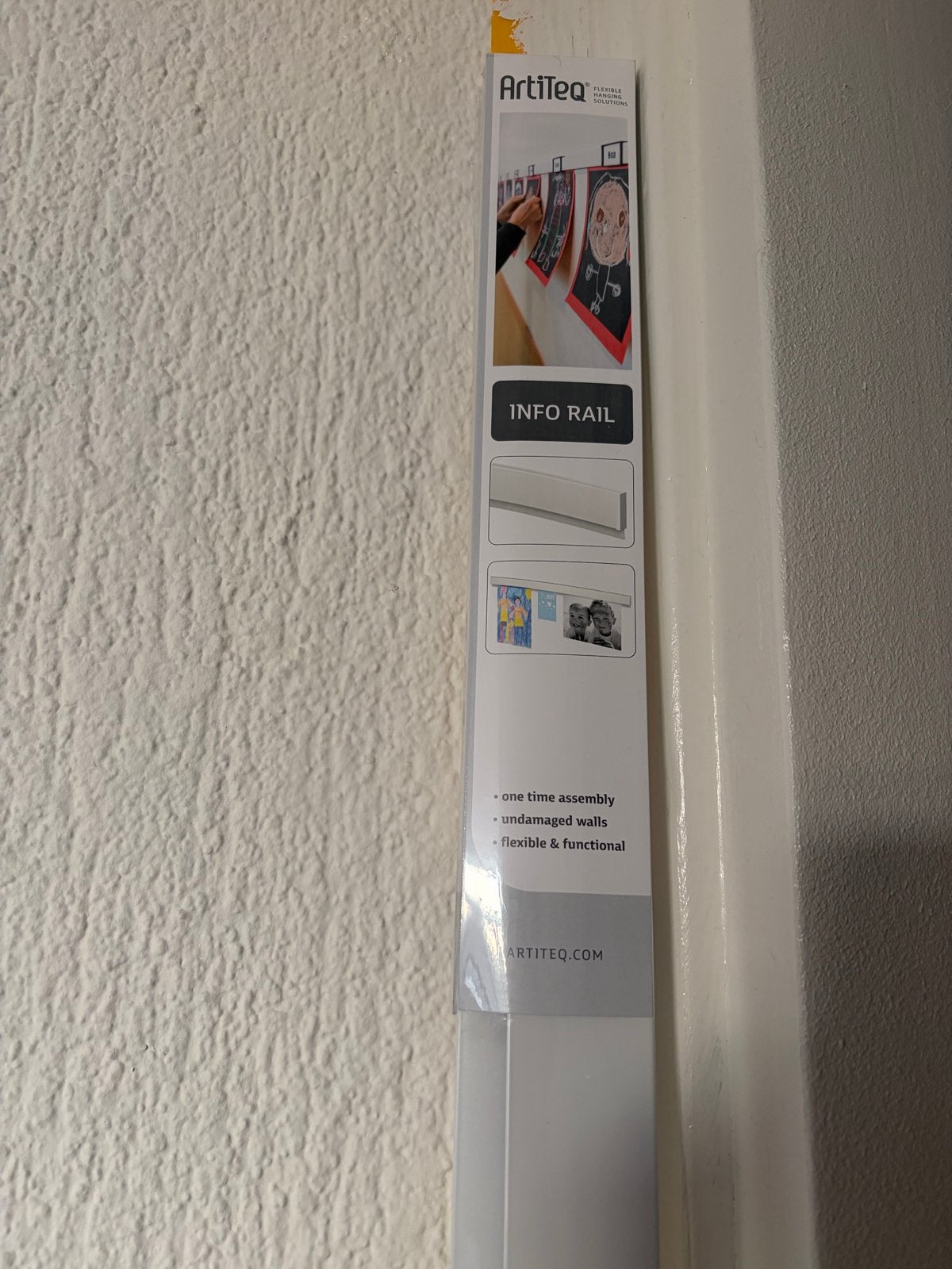 Nieuwe Artiteq Info Rail! 4 stuks beschikbaar, Huis en Inrichting, Ophalen of Verzenden, Nieuw, Wit, Metaal