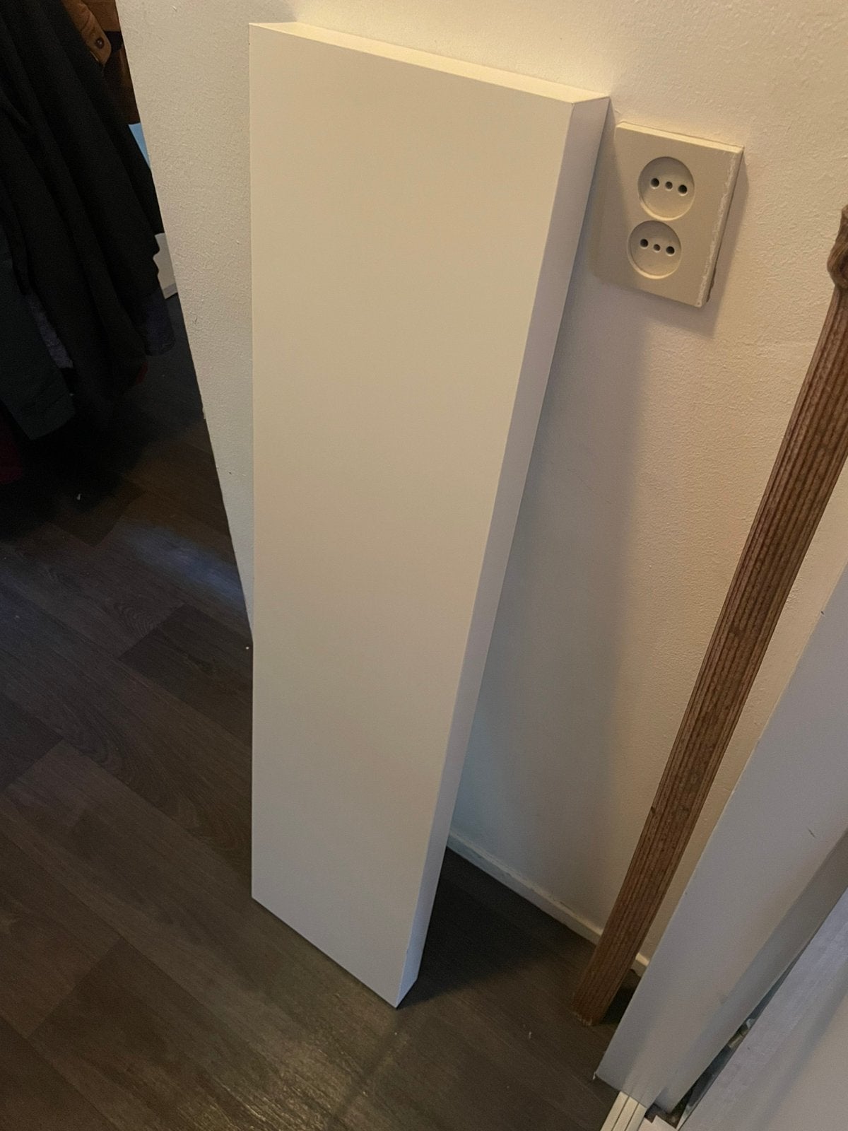 Zwevende ikea lack plank wit, Ophalen, Gebruikt