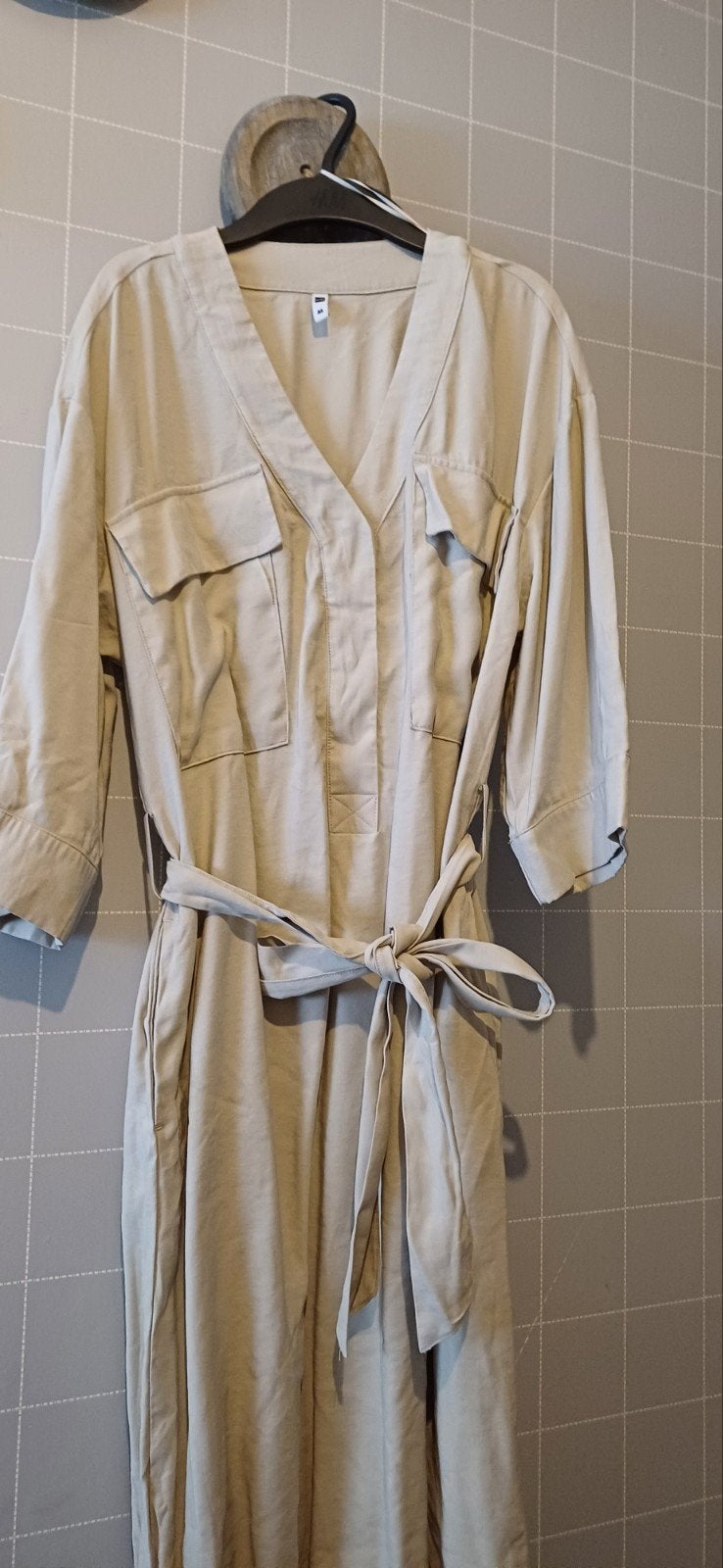 Blousejurk Hema maat M, Kleding | Dames, Jumpsuits, Ophalen of Verzenden, Zo goed als nieuw, Paars