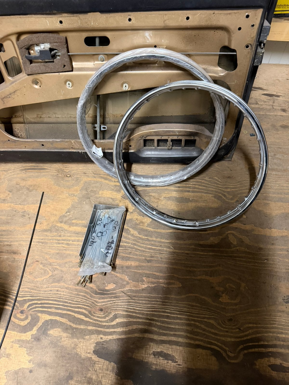 Puch velg randen met spaken 17 inch, Ophalen of Verzenden, Overige typen