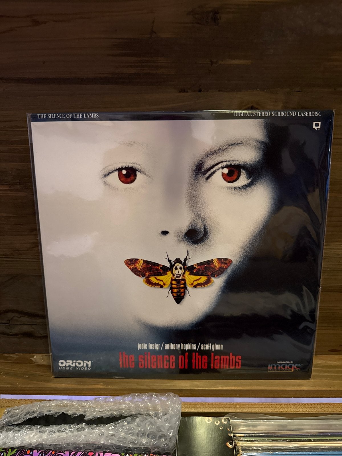 The Silence of the Lambs Laserdisc - Jodie Foster, Vanaf 16 jaar, Ophalen of Verzenden, Gebruikt, Actiethriller