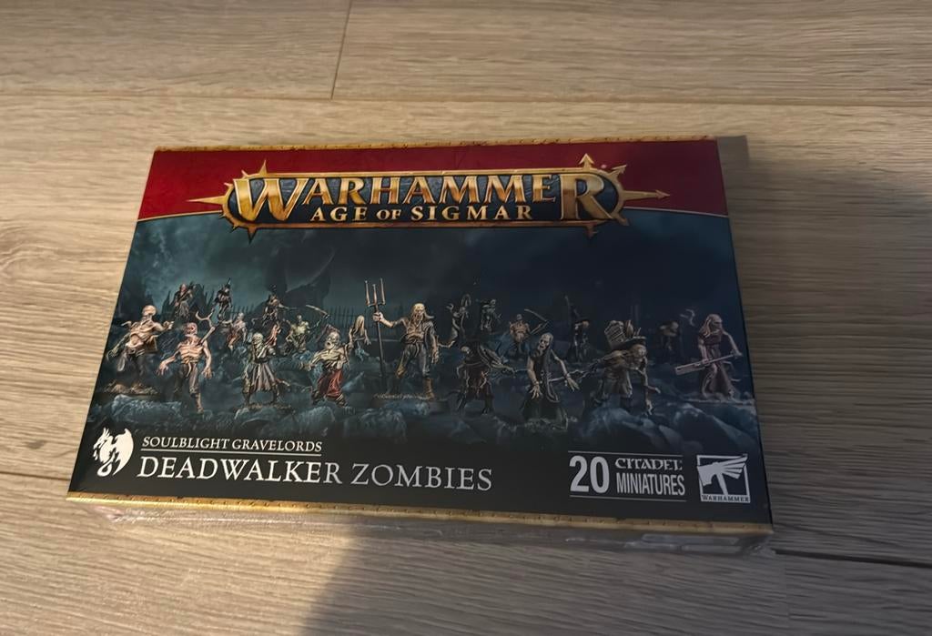 Warhammer AOS Deadwalker Zombies (nieuw & sealed), Hobby en Vrije tijd, Wargaming, Ophalen of Verzenden, Zo goed als nieuw, Warhammer