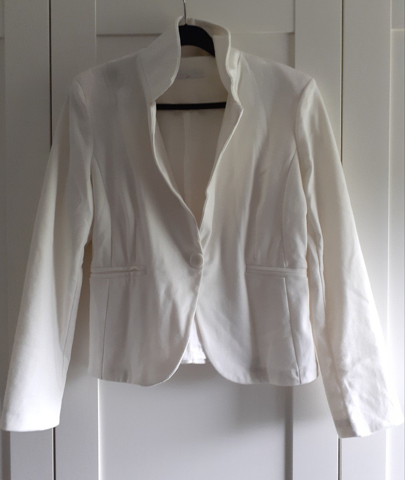 Dames jasje/blazer, offwhite, maat M, Maat 38/40 (M), Made in Italy, Wit, Ophalen of Verzenden