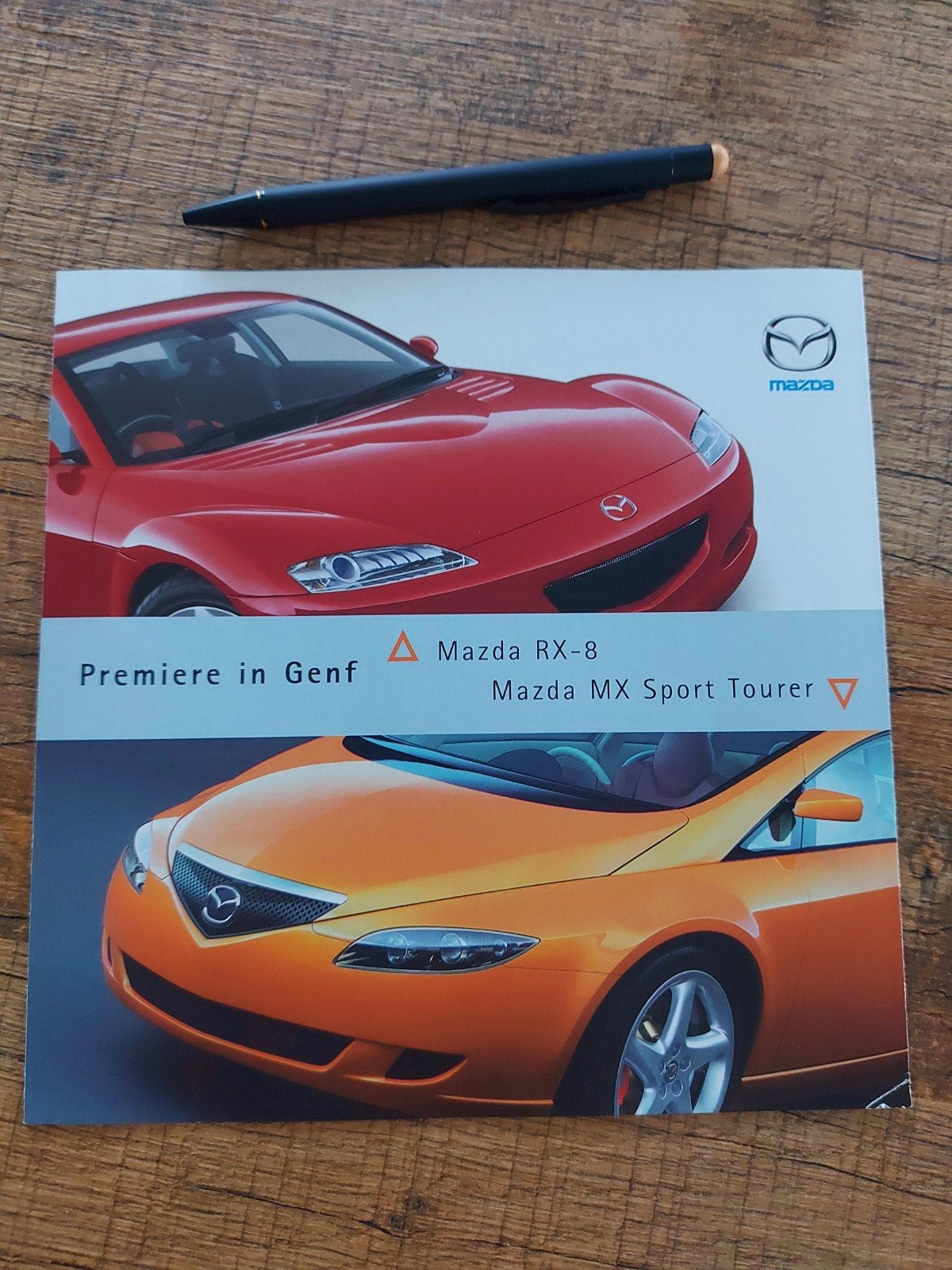 Mazda RX-8  & MX Sport Tourer premiere folder, Ophalen of Verzenden, Zo goed als nieuw, Mazda