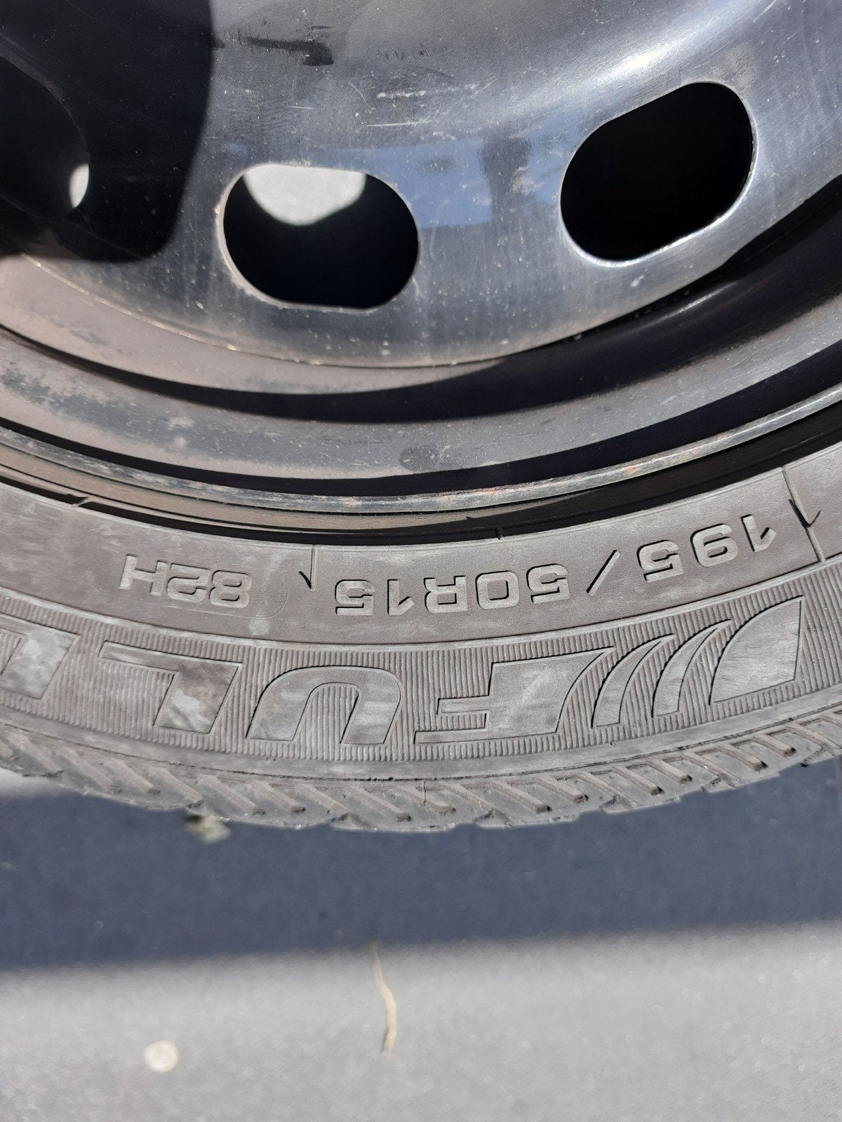 Ford 195/50R15 Winterbanden met stalen velgen, Auto-onderdelen, Banden en Velgen, Ophalen, Gebruikt, 15 inch, Banden en Velgen