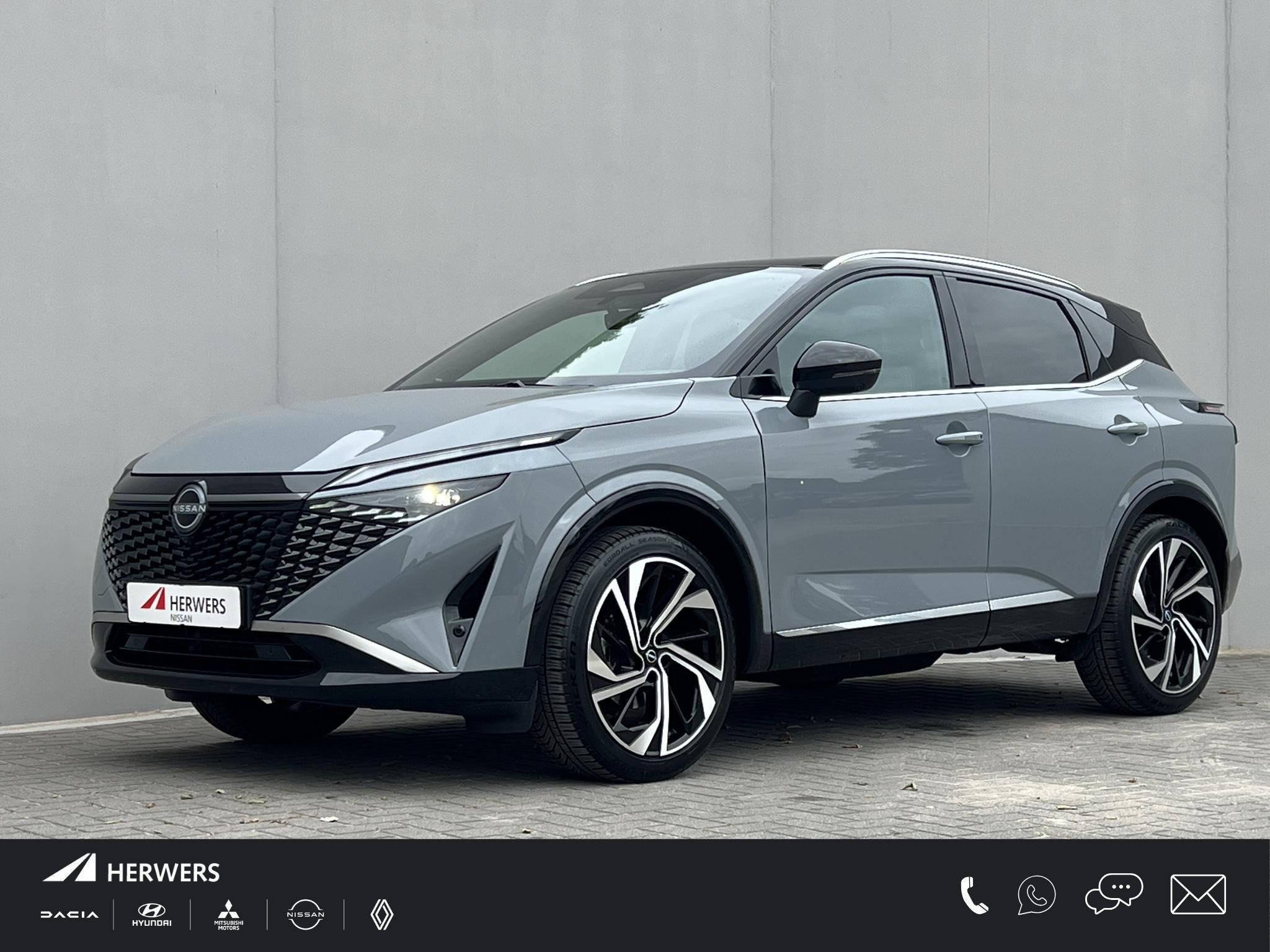 Nissan Qashqai 1.3 MHEV Xtronic Tekna Plus / 10 Jaar Nissan, Automatische klimaatregeling, Euro 6, 4 cilinders, Bedrijf