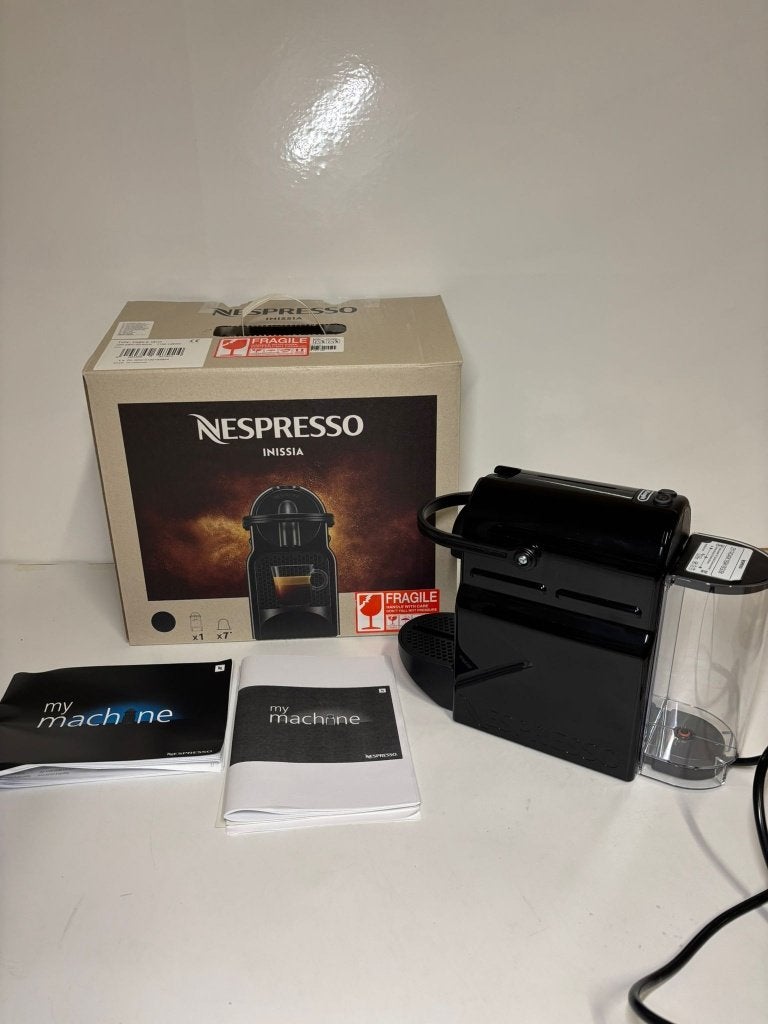 Nespresso Inissia De'Longhi Zwart – Zo Goed Als Nieuw