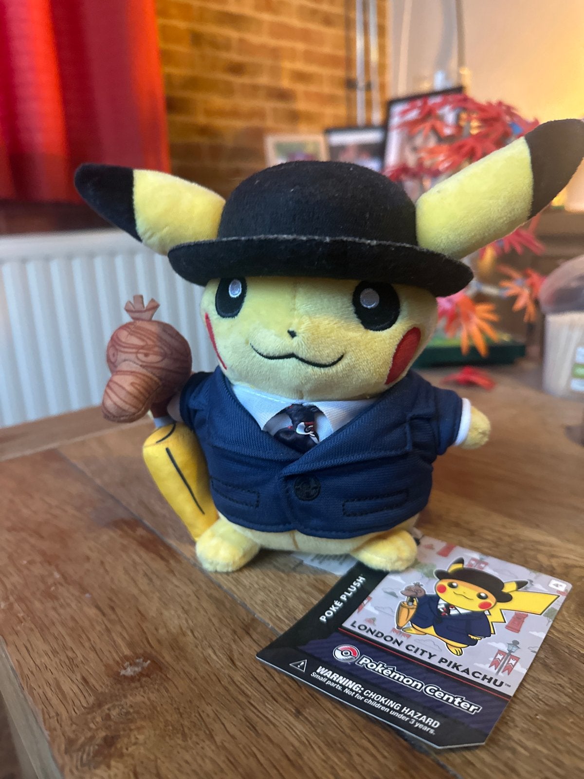 London City Pikachu Knuffel - Pokémon Center Exclusief, Geel, Overige typen, Ophalen of Verzenden, Zo goed als nieuw