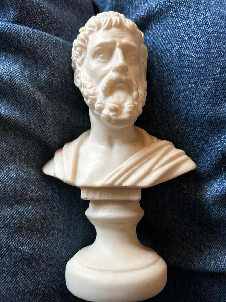 Beethoven beeldje, Verzamelen, Beelden en Beeldjes, Gebruikt, Mens, Ophalen of Verzenden