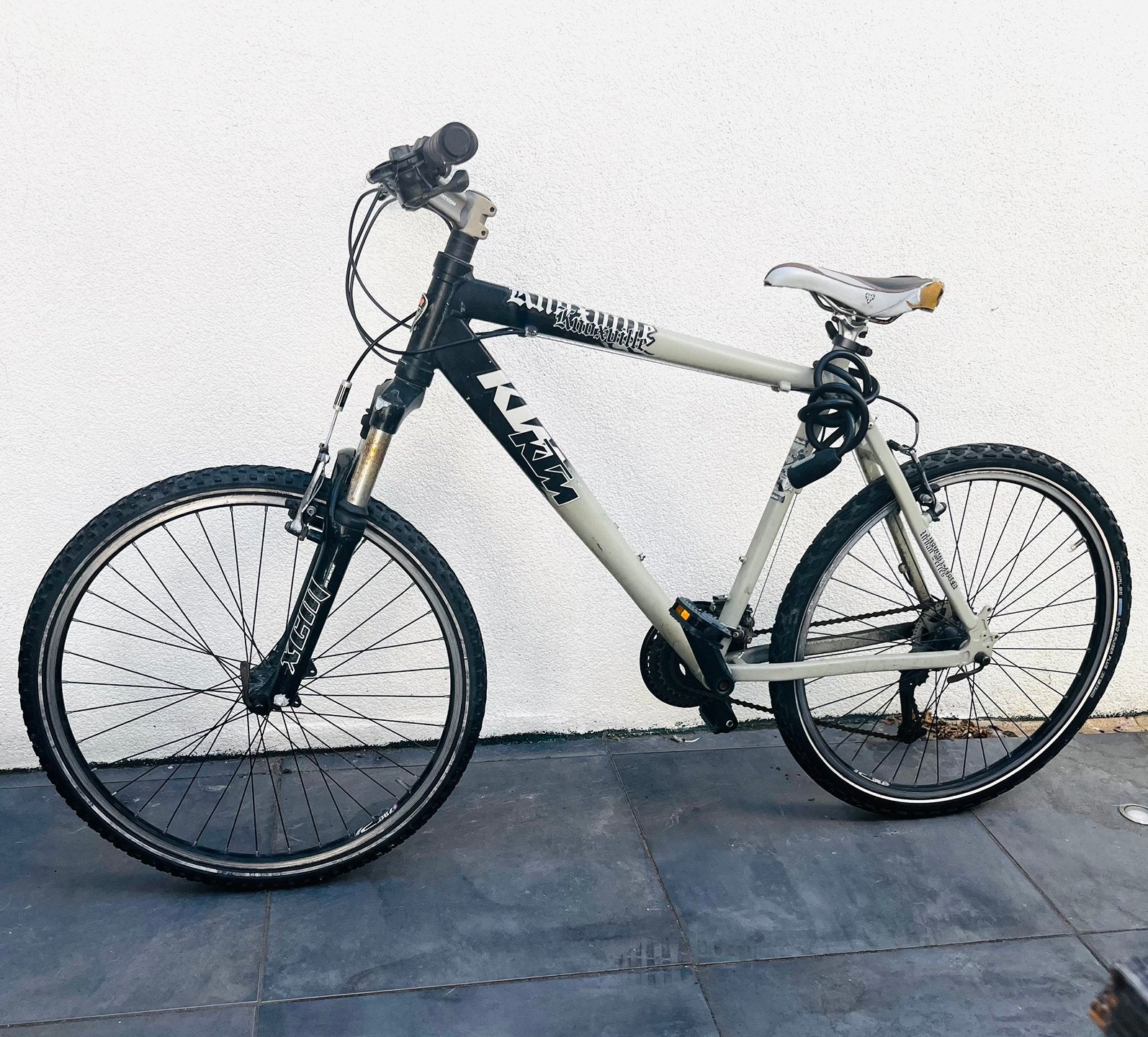 Stoere KTM Mountainbike - Ketting vervangen, banden hard, Gebruikt, Hardtail, 53 tot 57 cm, Ophalen