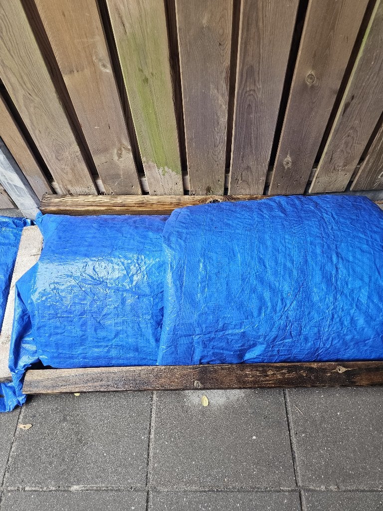 Bitumen dakleer Soprema, 3 rollen, voor overkapping 2,5x3 m, Ophalen, Overige materialen, Zwart, 5 tot 10 m²
