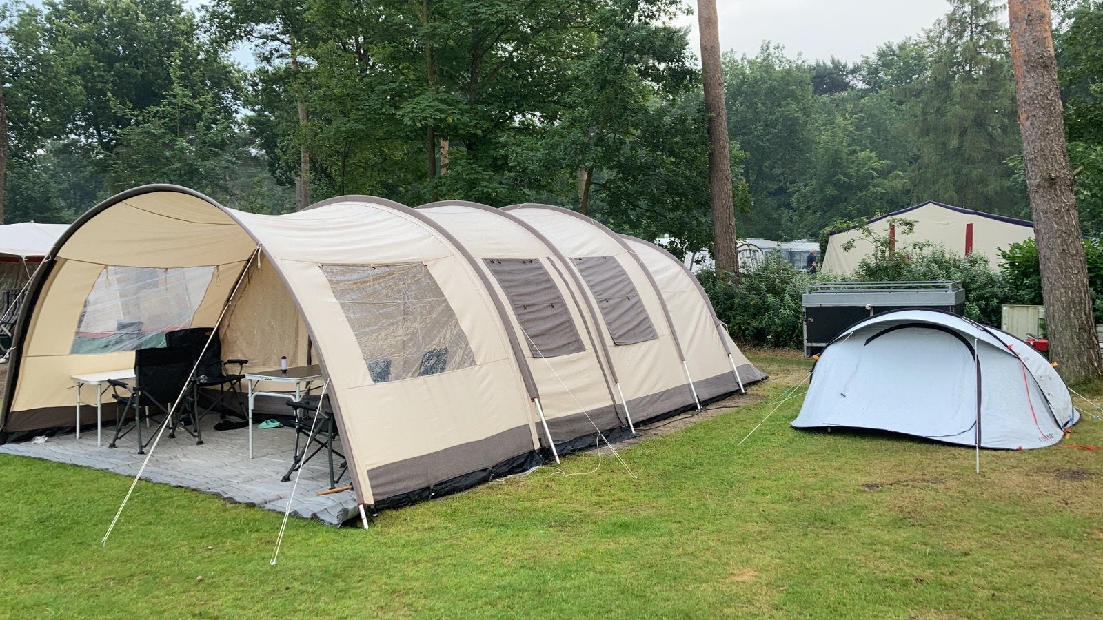 Basecamp ambato VI de luxe zes persoons tent, Ophalen, Gebruikt, Tot en met 6