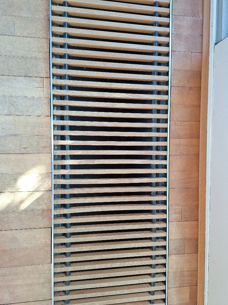 Rooster convectorput, Ophalen, 30 cm of meer, Vloerdelen of -planken, Zo goed als nieuw