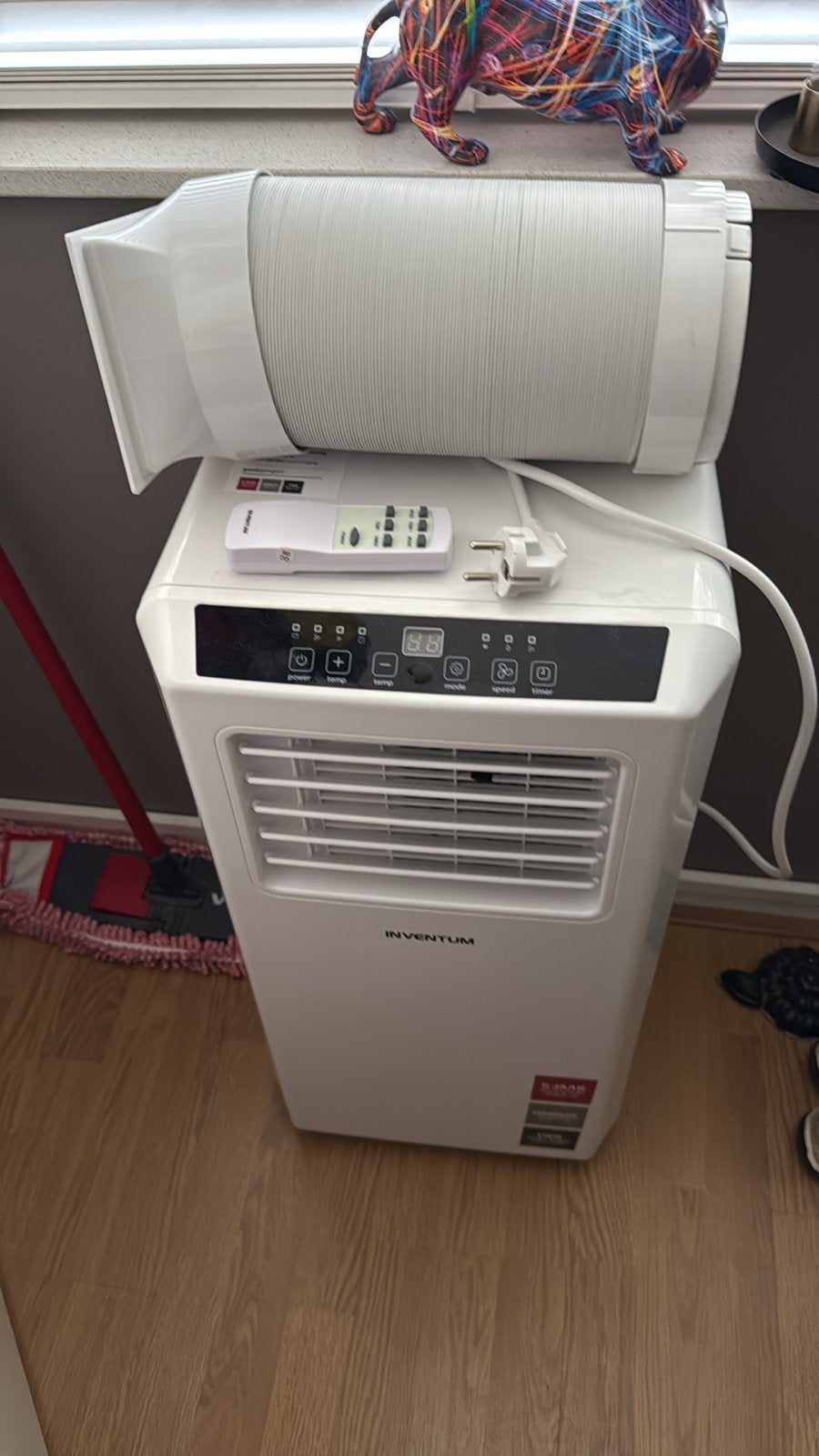 Nette mobiele airco Inventum  AC901, als nieuw, Witgoed en Apparatuur, Ophalen, 3 snelheden of meer, Zo goed als nieuw, Koelen en Ontvochtigen