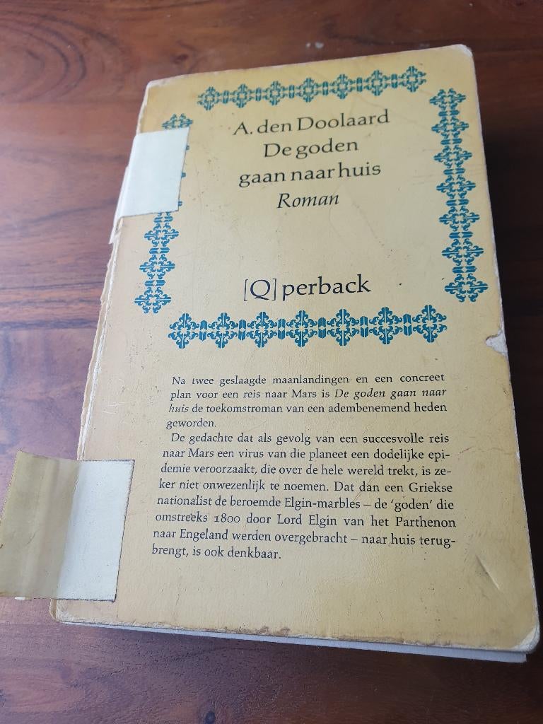 De goden gaan naar huis – A. den Doolaard | Roman | Klassiek, Gelezen, Ophalen of Verzenden, Nederland, A. den Doolaard