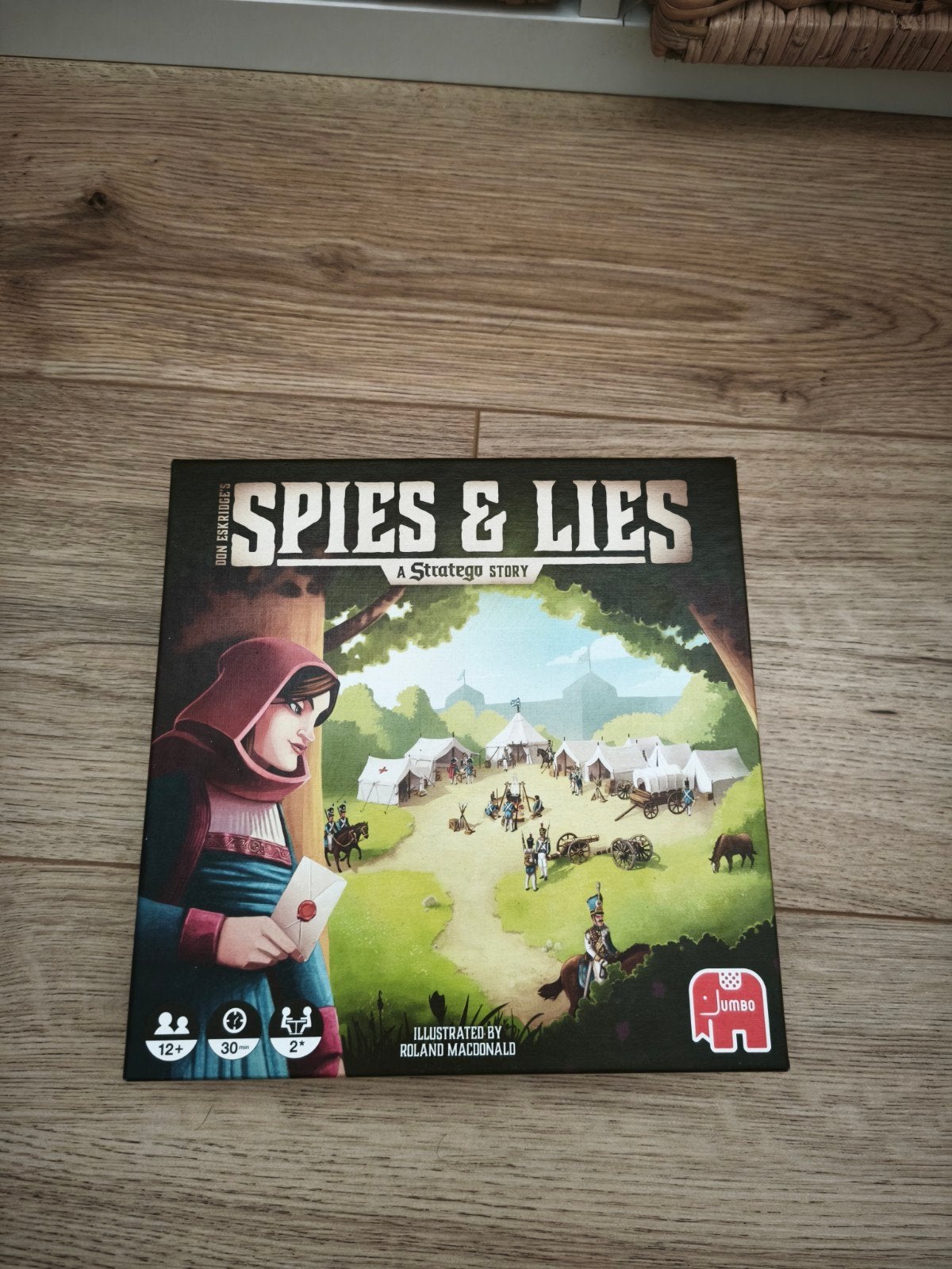 Spel Spies and Lies, Een of twee spelers, Ophalen of Verzenden, Zo goed als nieuw, Jumbo spellen