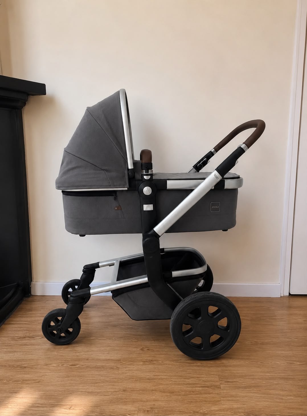 Grijze Joolz Day 3 Combi Kinderwagen Inc. Accessoires, Ophalen, Zo goed als nieuw, Overige merken