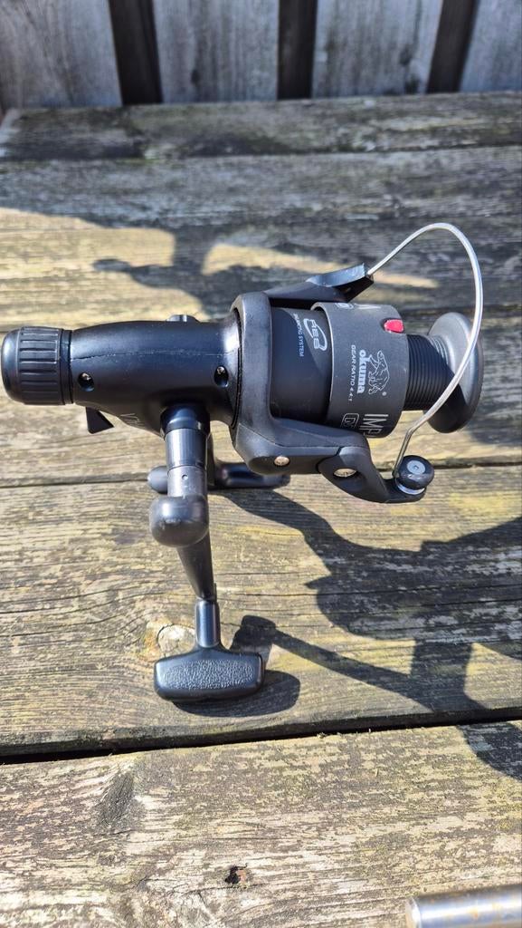 OKUMA Impala MP40 molen, Watersport en Boten, Hengelsport | Algemeen, Ophalen, Gebruikt, Molen