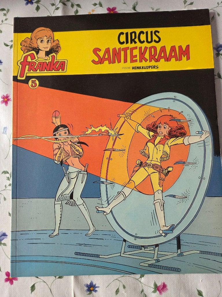 Strips: Franka Circus Santekraam, Eén stripboek, Ophalen of Verzenden, Gelezen, Henk Kuijpers