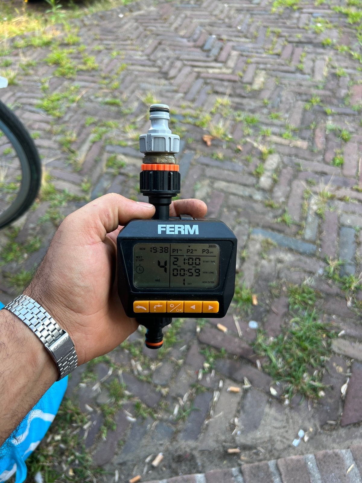 Water timer, Ophalen of Verzenden, Zo goed als nieuw