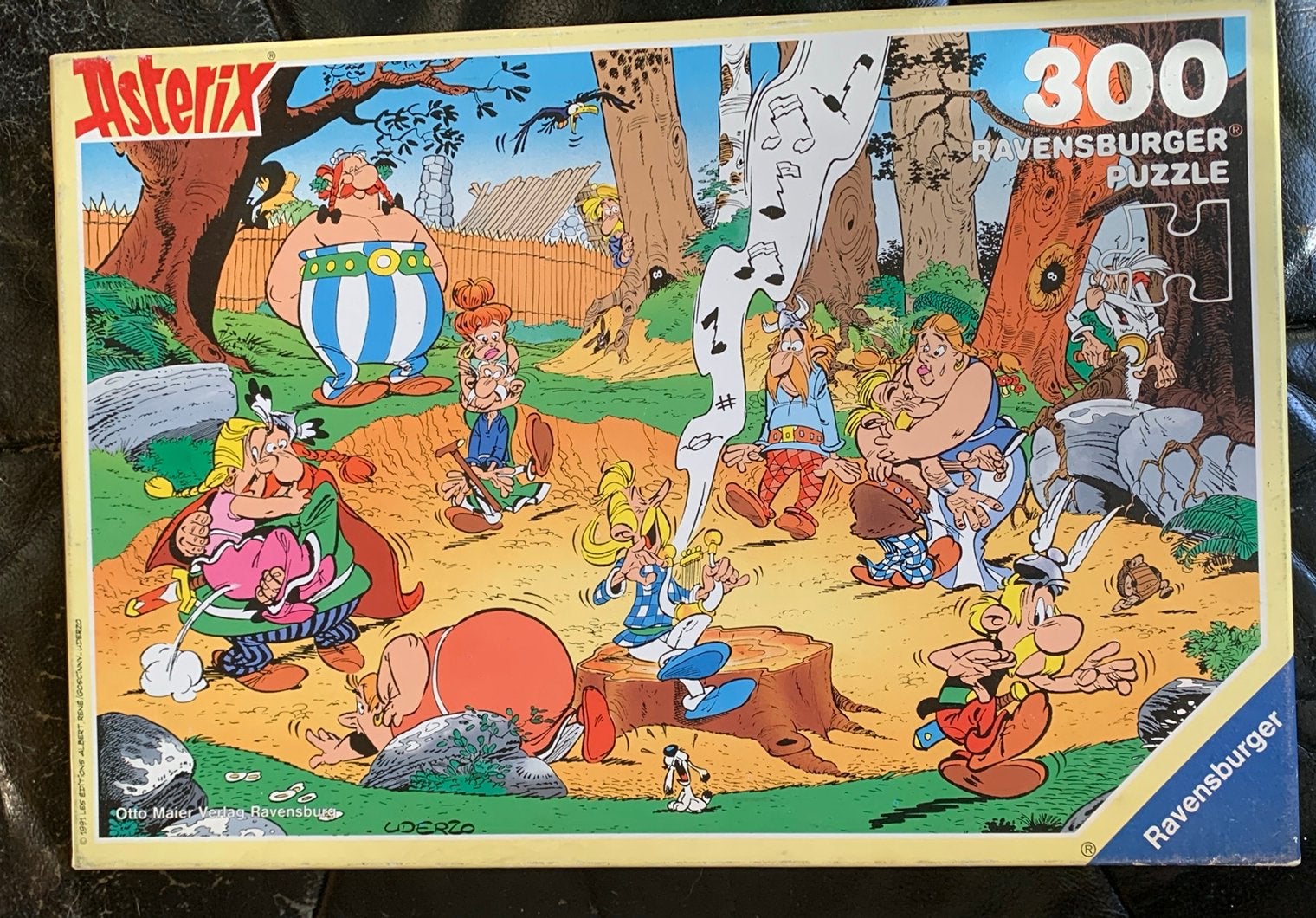 Asterix en Obelix puzzel Het gezang van de bard, Ophalen of Verzenden, Gebruikt