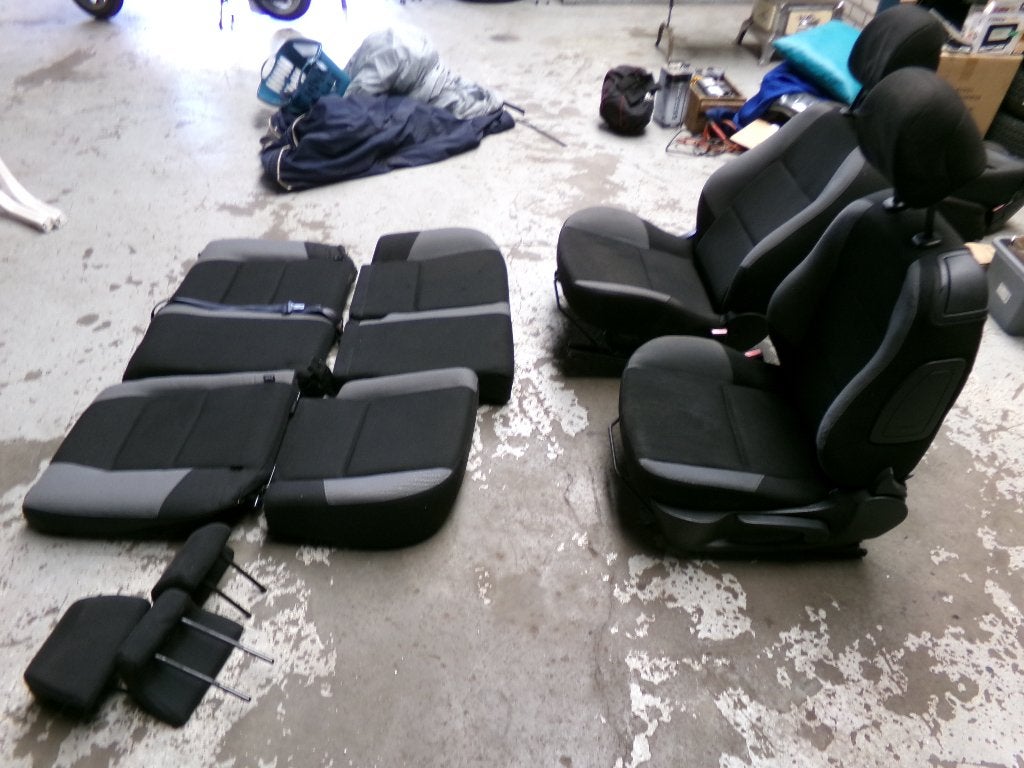 interieur peugeot 308 stoel zittingen achterbank, Ophalen, Gebruikt, Peugeot
