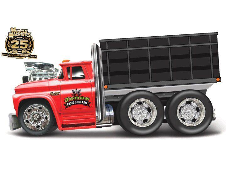 Maisto: Muscle Machines: 1966 Chevrolet C60 Grain Truck 1:64, ., Nieuw, Ophalen of Verzenden, .