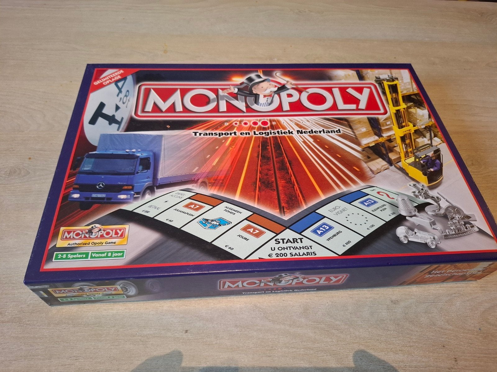 Monopoly Transport en Logistiek Nederland, Vijf spelers of meer, 1027 Newport Ave, Pawtucket, RI 02861, USA, Ophalen of Verzenden