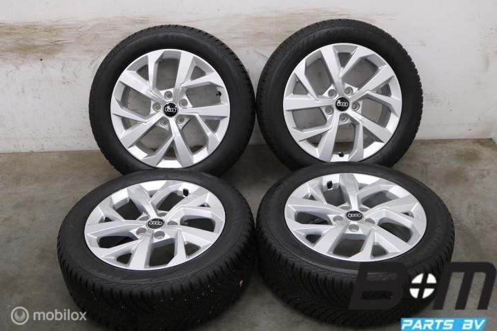 ALLSEASON! ORIGINEEL! 17 inch velgen Audi Q2! 81A601025AK, Gebruikt, Velg(en)