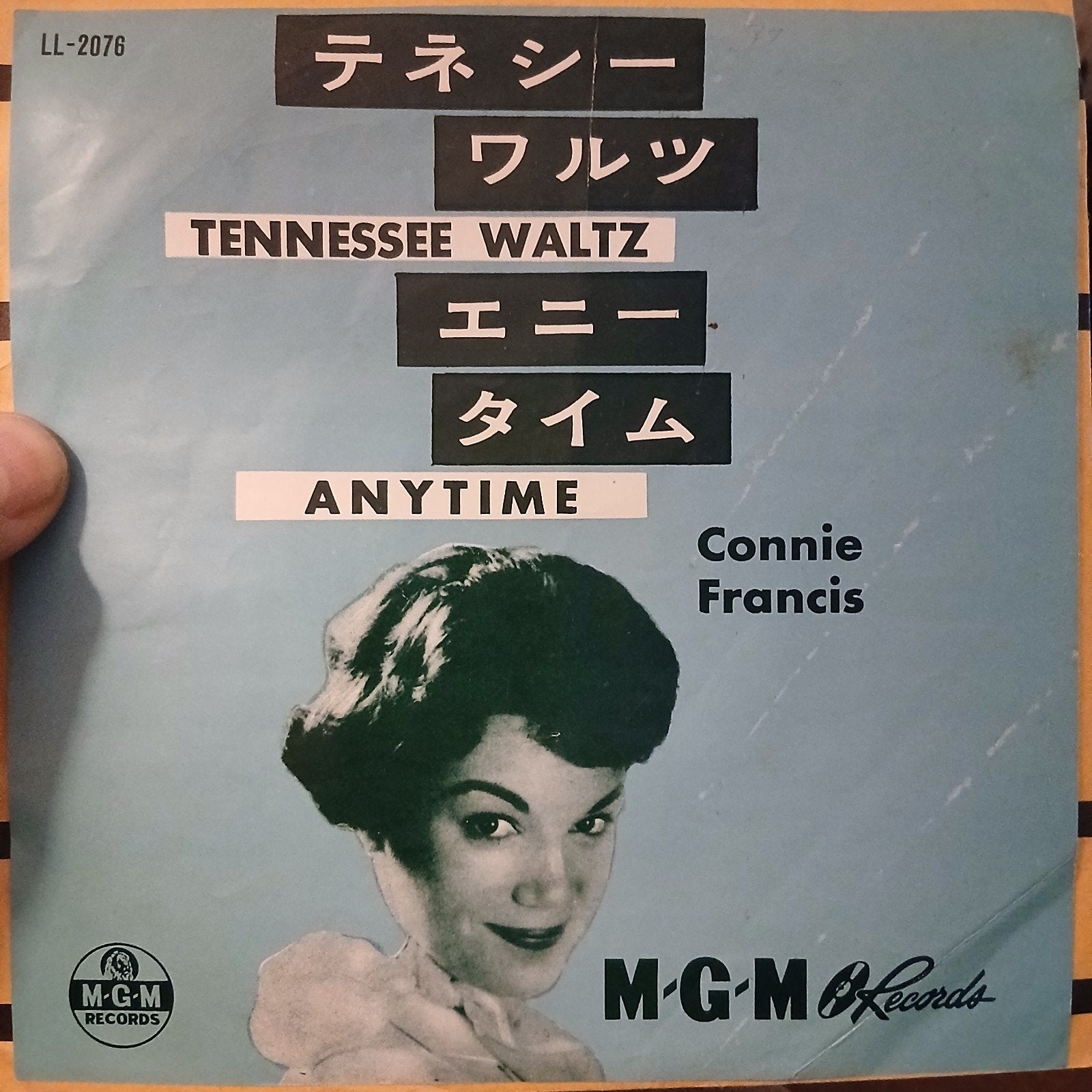 Connie Francis - Tennessee Waltz / Anytime (MGM Records), 7 inch, Ophalen of Verzenden, Zo goed als nieuw, Import