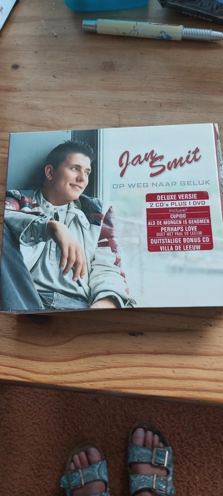 Jan Smit - Op Weg Naar Geluk (Deluxe Editie 2CD+DVD), Zo goed als nieuw, Inclusief DVD, Album, Schlager