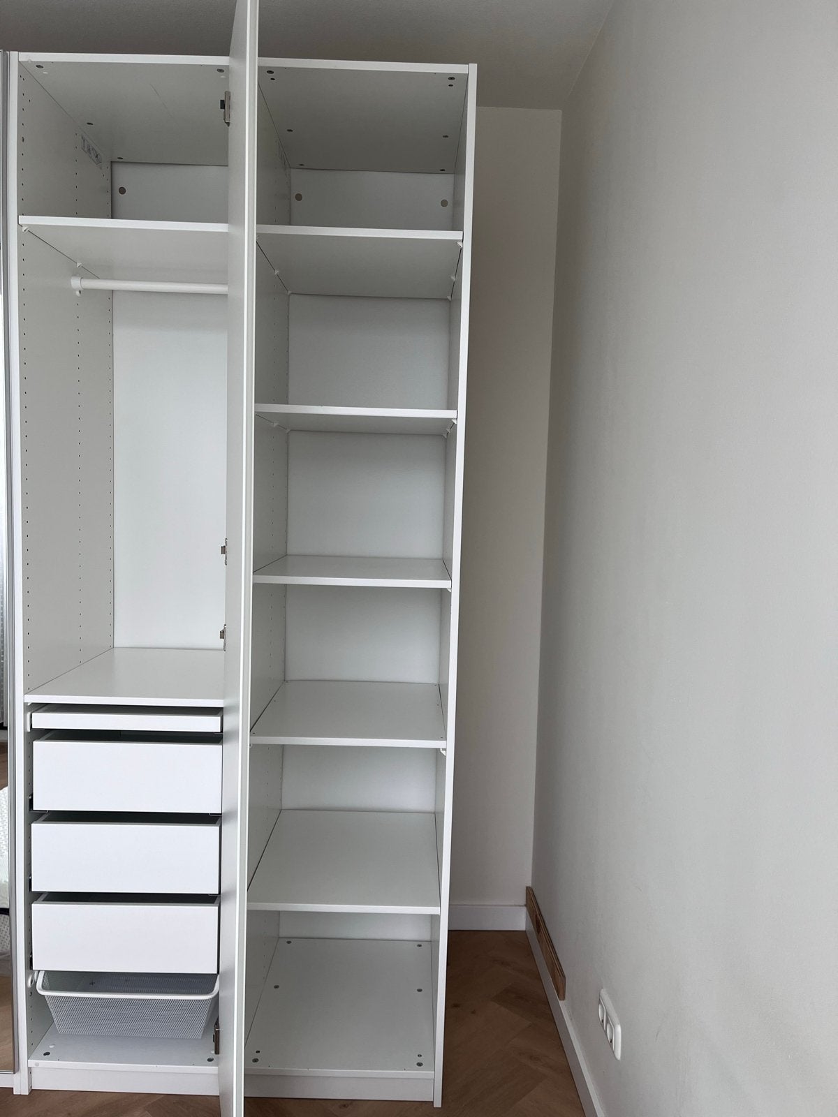Ikea Pax Kledingkast met Lades en Planken, Ophalen, 200 cm of meer, 50 tot 100 cm, Zo goed als nieuw