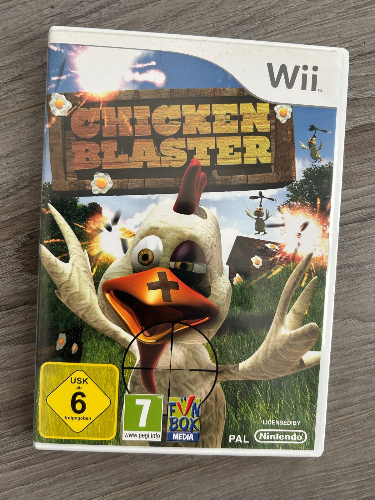 Chicken Blaster - Wii Game, Gebruikt, Shooter, 1 speler, Ophalen of Verzenden