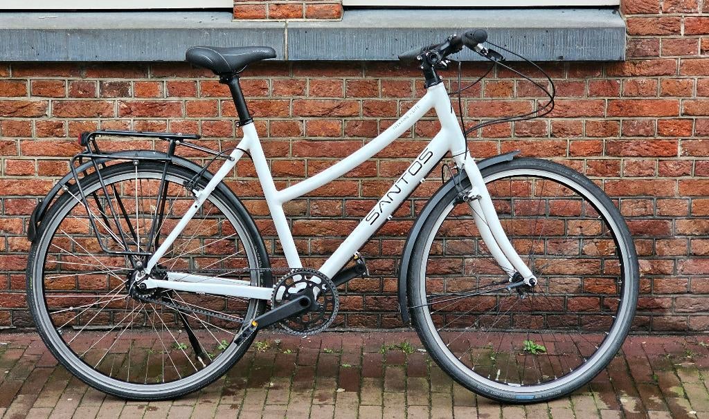 Santos Trekking Lite dames, 53 cm met Rohloff en riem, 28 inch, Gebruikt, 10 tot 15 versnellingen, 49 tot 53 cm