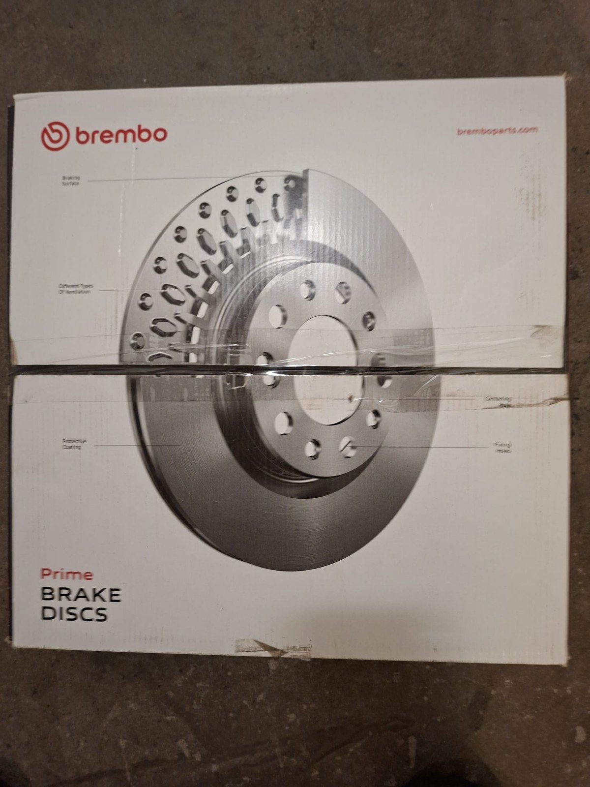 Brembo remschijf nieuwe 09.A621.31, Ophalen of Verzenden, Nieuw, Mercedes-Benz