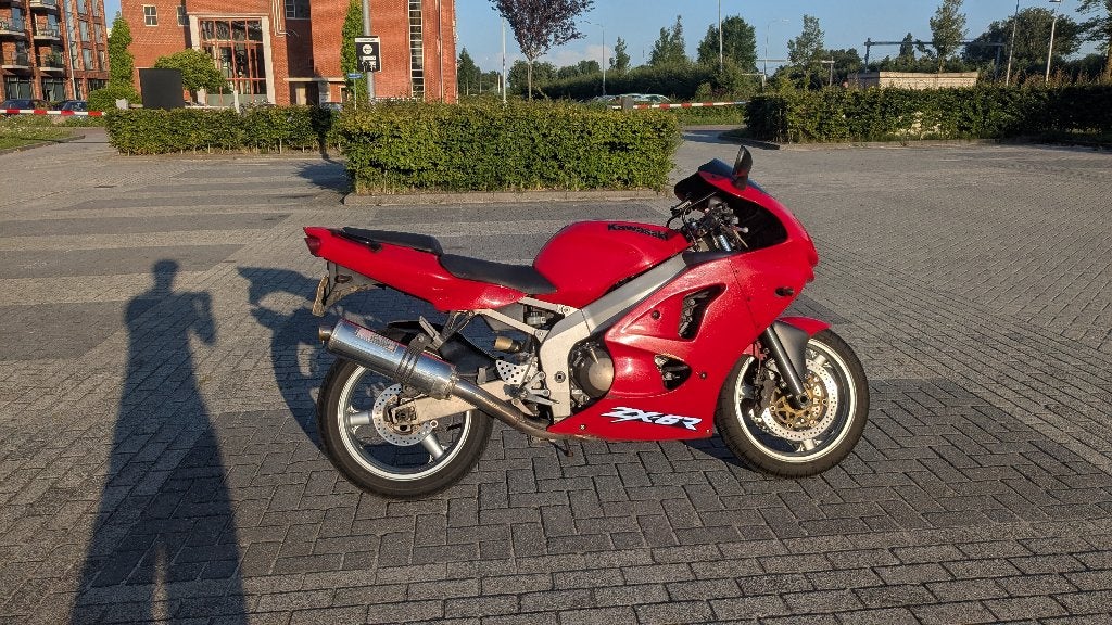 Kawasaki Ninja ZX-6R ZX600G 1999 Sport Tour Rood, Sportuitlaat, 4 cilinders, Motorrijbewijs A, Gebruikt