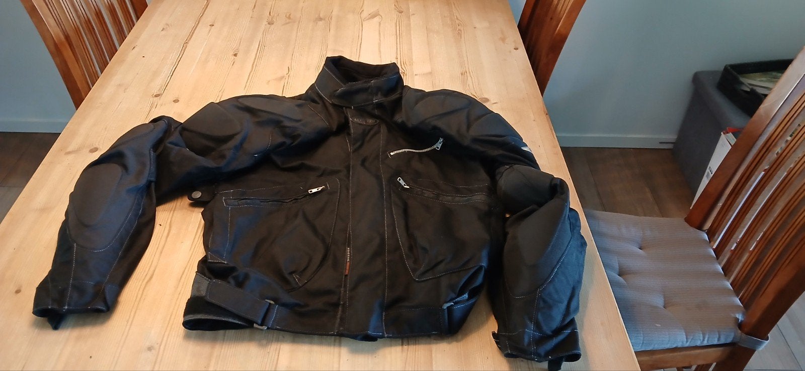Motorjas textiel zwart - Goede staat, maat l, Motoren, Kleding | Motorkleding, Ophalen, Jas | textiel, Dames, NITRO