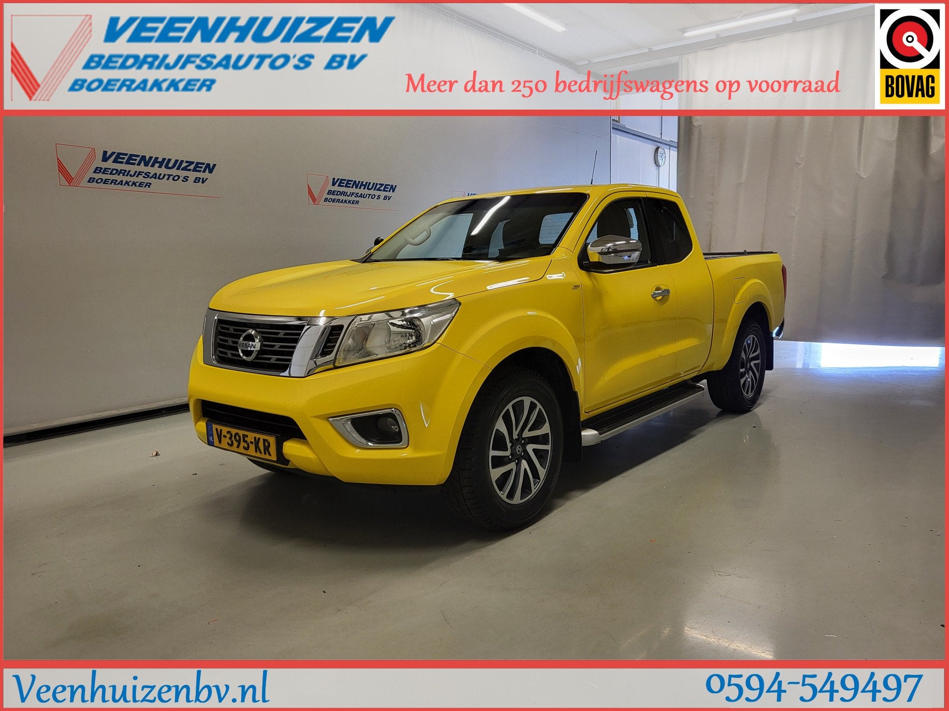 Nissan Navara 2.3dCi 164pk 4X4 Euro 6! (bj 2018), Auto's, Nissan, 4 cilinders, Bedrijf, 2 stoelen, 2298 cc