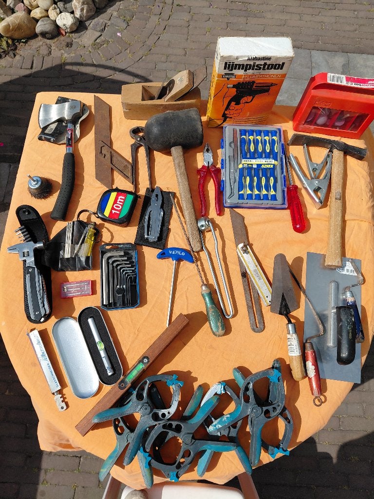 gereedschap diversen, Ophalen, Gebruikt