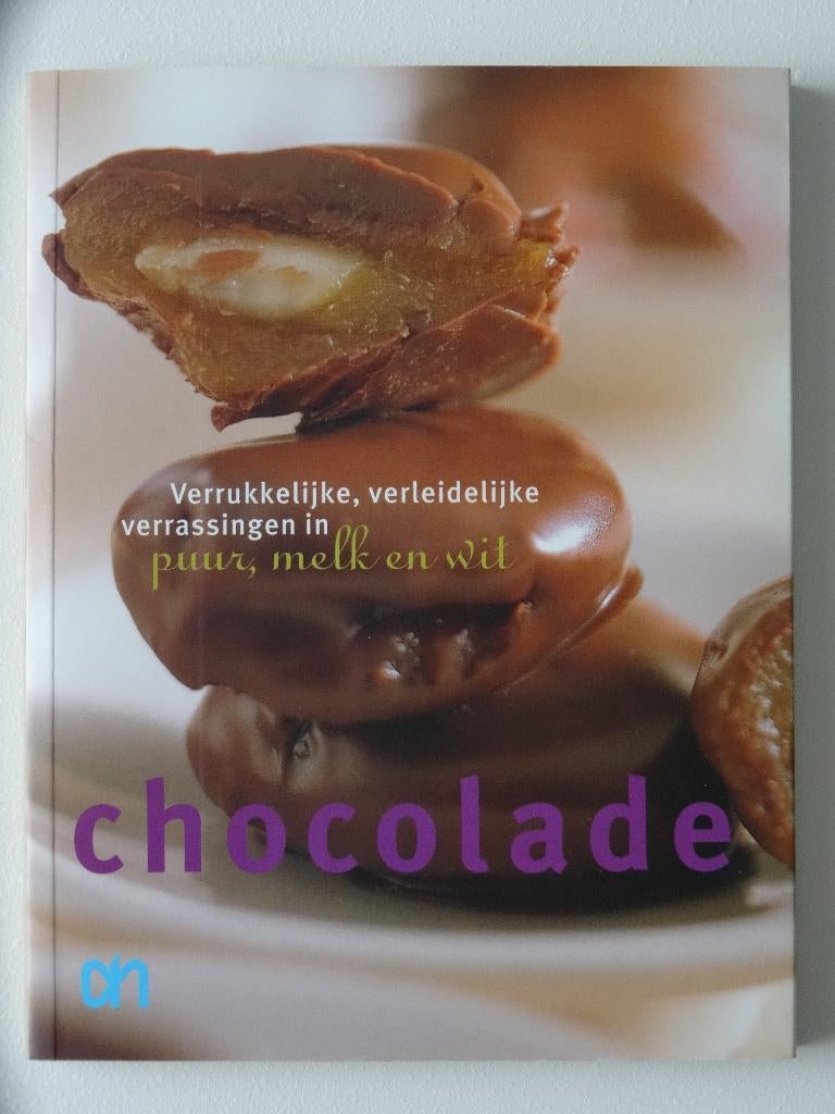 Boekje “Chocolade” en schaaltje voor chocolate lovers, nieuw, Ophalen of Verzenden, Nieuw, Taart, Gebak en Desserts
