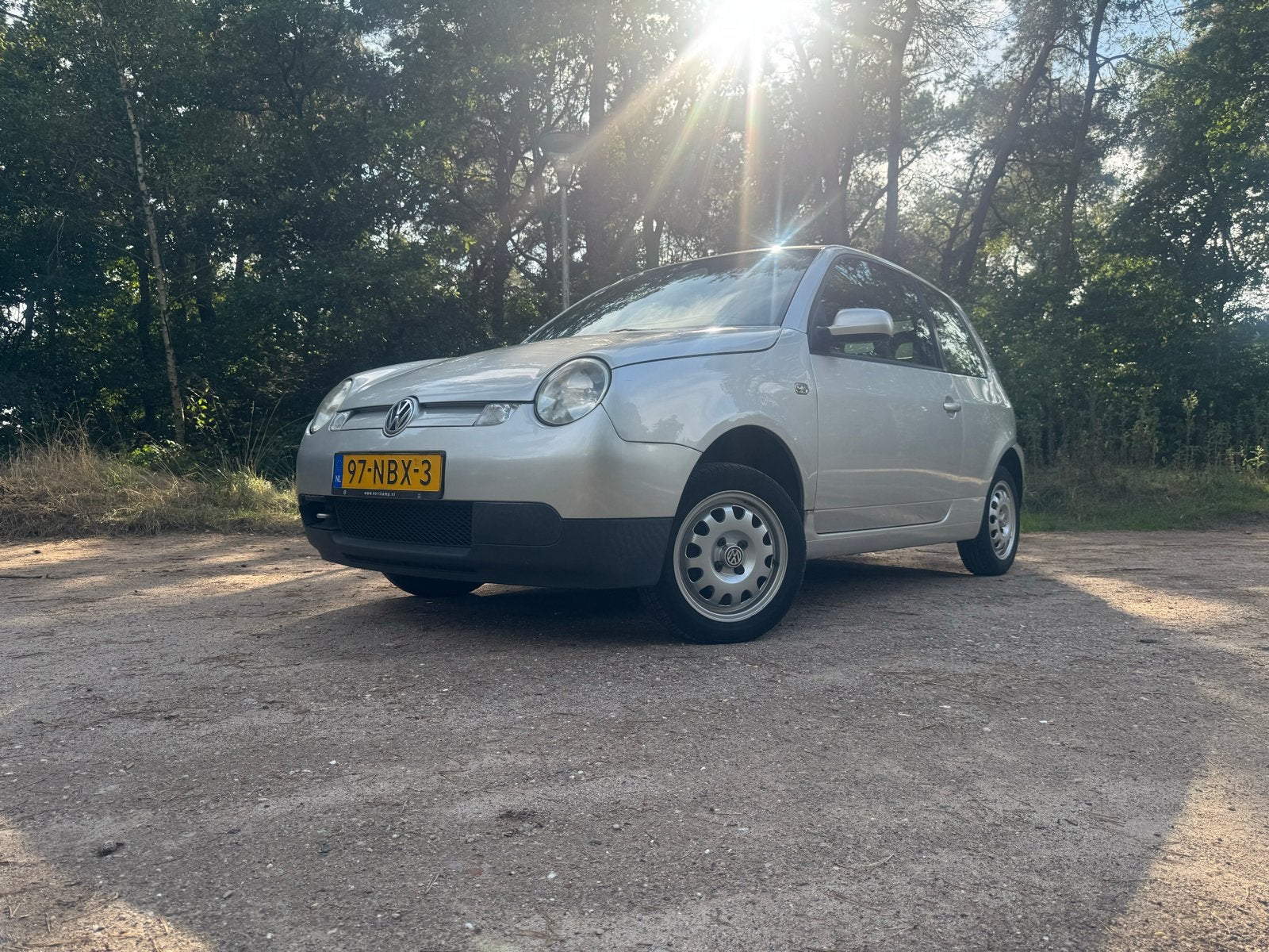 Volkswagen Lupo 1.2 TDI 45KW AUT 2002 Grijs, Auto's, 67 €/maand, 4 stoelen, 61 pk, Diesel