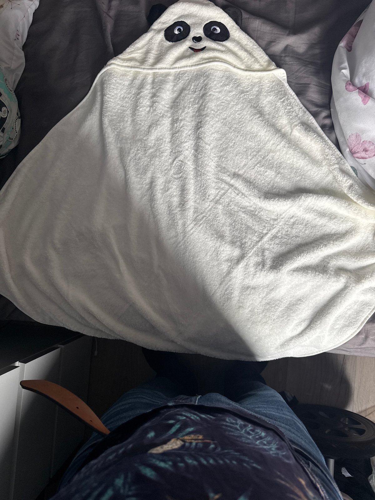 Schattige Panda Baby Handdoek met Capuchon, Ophalen of Verzenden, Zo goed als nieuw