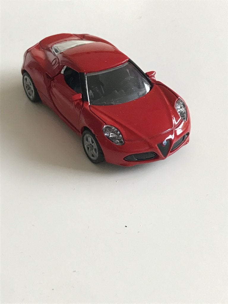 Siku Alfa Romeo 4C 1:55, Ophalen of Verzenden, Zo goed als nieuw, Auto