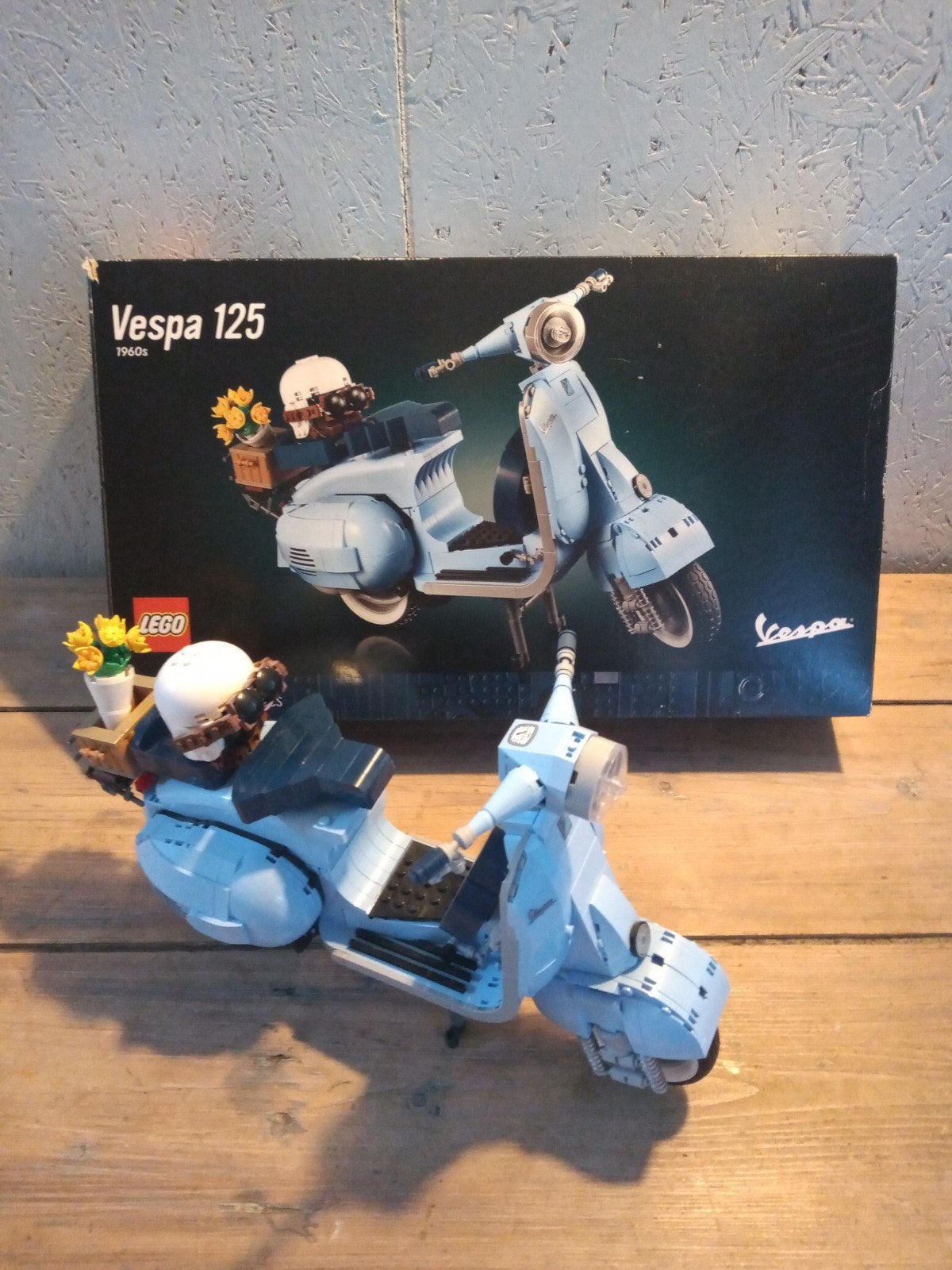 Lego Vespa 125 compleet met boekje en doos, Ophalen of Verzenden, Zo goed als nieuw