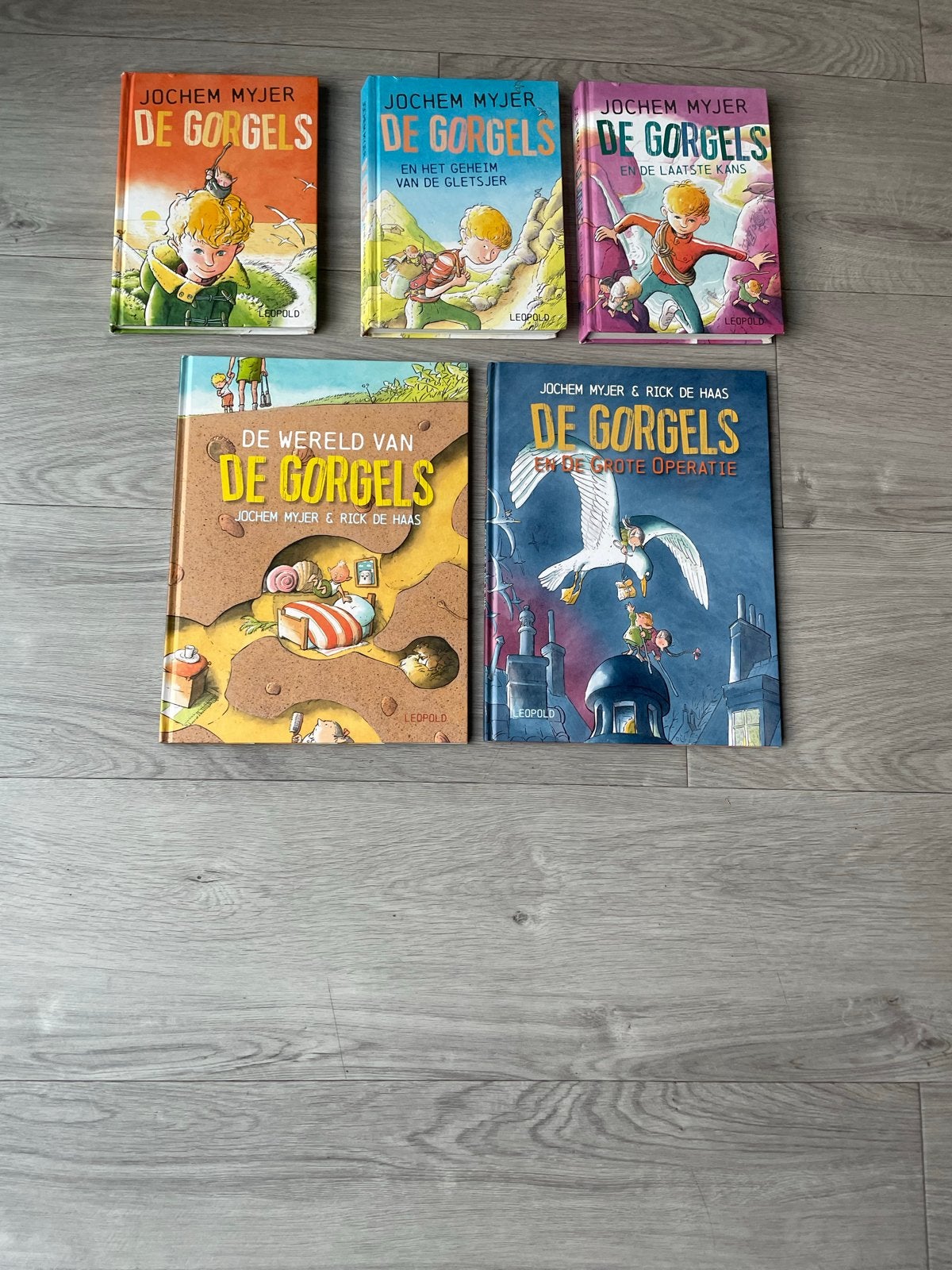 De Gorgels boekenreeks - Jochem Myjer (5 boeken), Ophalen, Zo goed als nieuw, Fictie