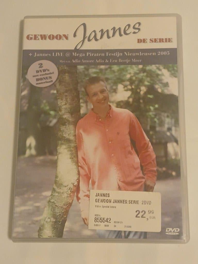 2dvd  JANNES - Gewoon Jannes De Serie, Alle leeftijden, Boxset, Muziek en Concerten, Ophalen of Verzenden